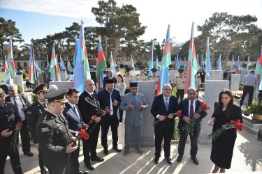 Anım günündə Nəsimi rayon Şəhidləri ziyarət olundu.