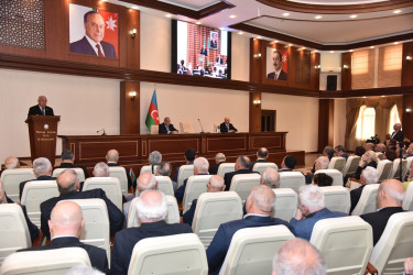 Nəsimi Rayon Ağsaqqallar Şurasının geniş tərkibdə hesabat konfransı keçirilmişdir.