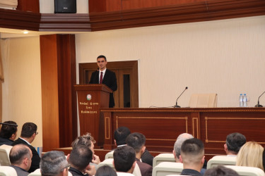 Nəsimi rayonunda “Sahibkarlıq subyektləri ilə istehlakçı hüquqlarının müdafiəsi” mövzusunda tədbir keçirilib