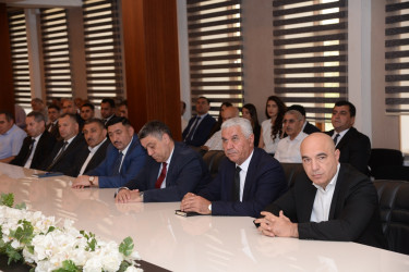 Nəsimi rayonunda 15 iyun – Milli Qurtuluş Gününə həsr olunmuş “15 İyun Milli Qurtuluş günü Müstəqil Azərbaycanımızın şanlı səhifəsidir” adlı tədbir keçirilib.