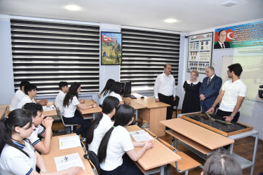 Nəsimi rayon İcra Hakimiyyətinin başçısı növbəti səyyar qəbul keçirib