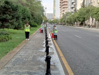 Nəsimi rayonunda növbəti iməcilik keçirilib