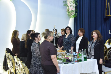 Nəsimi rayonunda 8 Mart - Beynəlxalq Qadınlar Günü münasibətilə tədbir keçirilib.