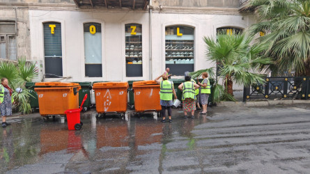 Nəsimi rayonunda növbəti iməcilik keçirilib