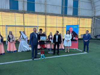 Nəsimi rayonunda “Heydər Əliyev İli” çərçivəsində 28 May - Müstəqillik Gününə həsr edilmiş mini futbol turniri keçirilib.