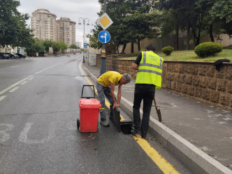 Hava şəraitinin dəyişməsi nəticəsində rayon ərazisində  qabaqlayıcı   tədbirlər görülüb.