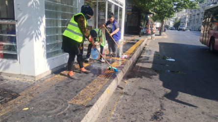 Nəsimi rayonunda növbəti iməcilik keçirilib
