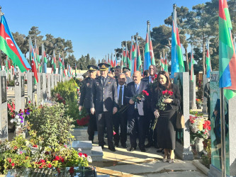 Vətən Müharibəsi Şəhidi Abdullayev İbrahim Habil   oğlunun şəhadət günündə əziz xatirəsi yad edildi.