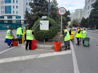 Nəsimi rayonunda növbəti iməcilik keçirilib