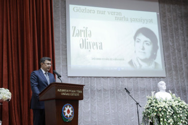 Nəsimi rayonunda görkəmli oftalmoloq alim, akademik Zərifə xanım Əliyevanın anadan olmasının 99-cu ildönümü ilə əlaqədar “Ağrıyan gözlərə şəfadır əlin” adlı tədbir keçirildi.