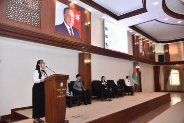 Nəsimi Rayon İcra Hakimiyyətində “Heydər Əliyev və Azərbaycan tarixi” adlı elmi konfrans keçirilib.
