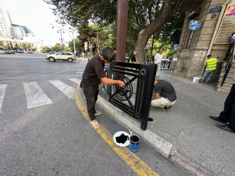 Rayon ərazisində aparılan cari təmir işləri davam edir.