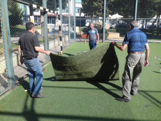 Nəsimi rayonunda sanitar təmizlik işləri aparıldı.