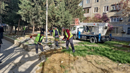 Nəsimi rayonu Cavadxan 28,32 saylı ünvanlarda abadlıq-quruculuq yenidənqurma işlərinə başlanılıb.