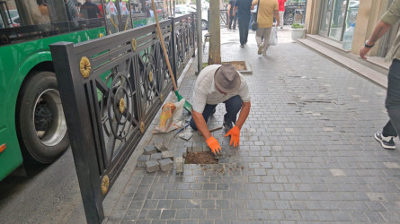 Rayon ərazisində abadlıq işləri davam etdirilir
