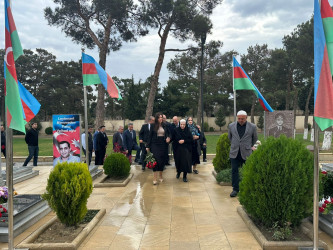 Vətən Müharibəsi Şəhidi Məmmədov Vüqar Elxan oğlunun şəhadət günündə əziz xatirəsi yad edildi.