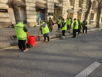 Nəsimi rayonunda növbəti iməcilik keçirilib