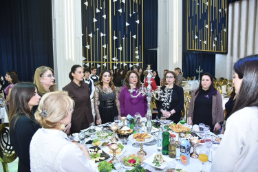 Nəsimi rayonunda 8 Mart - Beynəlxalq Qadınlar Günü münasibətilə tədbir keçirilib.