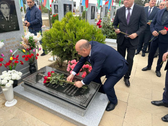 Vətən Müharibəsi Şəhidi Cəfərov Ruslan Gündüz oğlunun şəhadət günündə əziz xatirəsi yad edildi.