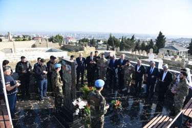 27 sentyabr Anım günündə  Nəsimi rayon  Şəhidləri ziyarət olundu.