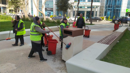 Nəsimi rayonunda növbəti iməcilik keçirilib