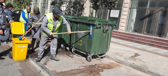 Nəsimi rayonunda növbəti iməcilik keçirildi.