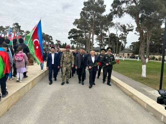 Şəhid Zeynallı Rəşad Qiyas oğlunun şəhadət günü xatirəsi anıldı.