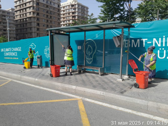 Nəsimi rayonunda növbəti iməcilik keçirilib
