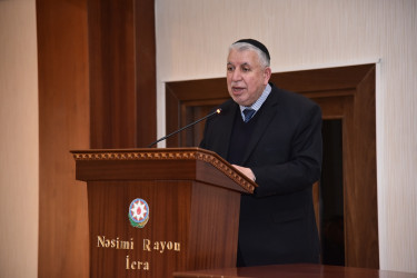 Nəsimi Rayon Ağsaqqallar Şurasının geniş tərkibdə hesabat konfransı keçirilmişdir.