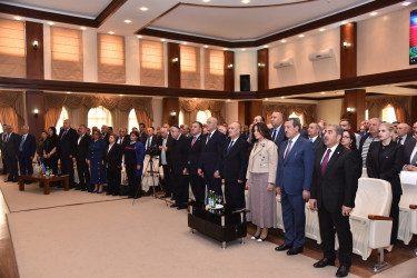 Nəsimi Rayon Ağsaqqallar Şurasının geniş tərkibdə hesabat konfransı keçirilmişdir.