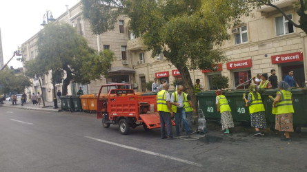 Nəsimi rayonunda növbəti iməcilik keçirildi.