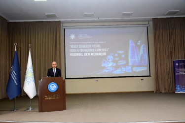Nəsimi rayonunda “Müasir Şəhərsalma Vizyonu: Ənənə və İnnovasiyanın Harmoniyası” Rəqəmsal İdeya Müsabiqəsinin bağlanış mərasimi keçirilib