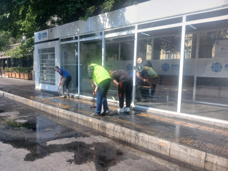 Nəsimi rayonunda növbəti iməcilik keçirilib
