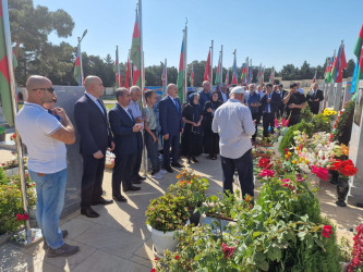 Vətən Müharibəsi  Şəhidi Hüseynzadə Həmidağa Bağı  oğlunun doğum günü ərəfəsində xatirəsi yad olundu.