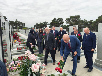 Vətən Müharibəsi Şəhidi Qasımlı Mir Həmid Nazim oğlunun doğum günündə əziz xatirəsi yad edildi.