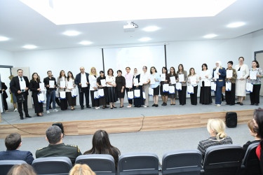Nəsimi rayonunda 5 oktyabr – Beynəlxalq Müəllimlər Günü münasibətilə tədbir keçirilib.