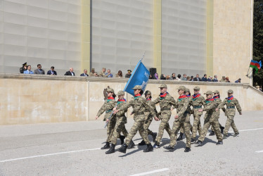“Şahin” hərbi-idman oyunlarının Nəsimi rayon birinciliyi keçirildi.