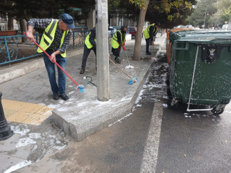 Nəsimi rayonunda növbəti iməcilik keçirilib