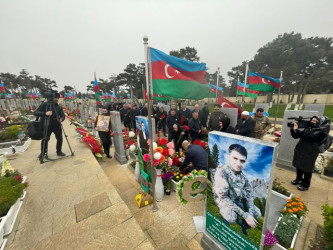 Vətən müharibəsi Şəhidi Əliyev İmran Əli oğlunun doğum günündə xatirəsi yad olundu.