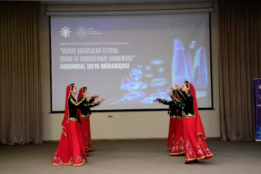 Nəsimi rayonunda “Müasir Şəhərsalma Vizyonu: Ənənə və İnnovasiyanın Harmoniyası” Rəqəmsal İdeya Müsabiqəsinin bağlanış mərasimi keçirilib