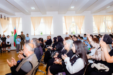 Şəhid İsmayıl Kərimlinin anım gününə həsr olunmuş “Bir şəhid hekayəsi” adlı tədbir keçirilib