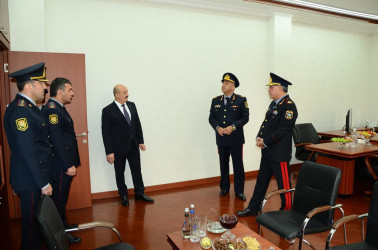 Nəsimi rayonunda Polis şöbəsinin inzibati binasının açılışı olub.