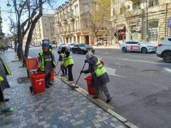 Nəsimi rayonunda növbəti iməcilik keçirilib