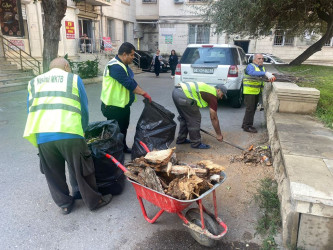 Nəsimi rayonunda növbəti iməcilik keçirildi.