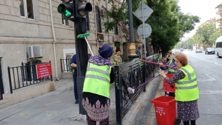 Nəsimi rayonunda növbəti iməcilik keçirildi.