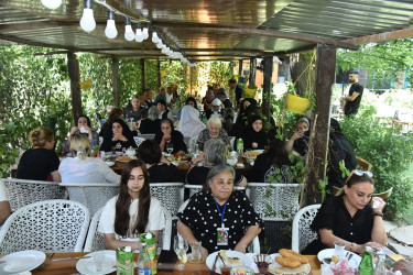 Nəsimi rayonunda Qurban bayramı ərəfəsində şəhid ailələri ilə görüş keçirilib.