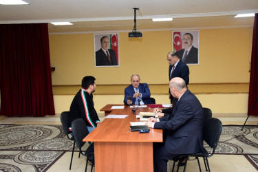 Nəsimi Rayon İcra Hakimiyyətinin başçısı növbəti səyyar qəbul keçirib.
