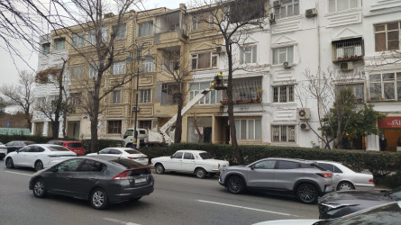 Nəsimi rayonunda başlanılmış abadlıq-quruculuq işləri davam etdirilir.