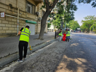 Nəsimi rayonunda növbəti iməcilik keçirilib