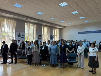 Nəsimi rayonunda 15 iyun Milli Qurtuluş günü münasibətilə “Keçmişin izi ilə, bu günün gücü ilə, sabahın ümidi ilə- Zamana Baxış!” adlı tədbir keçirilib.